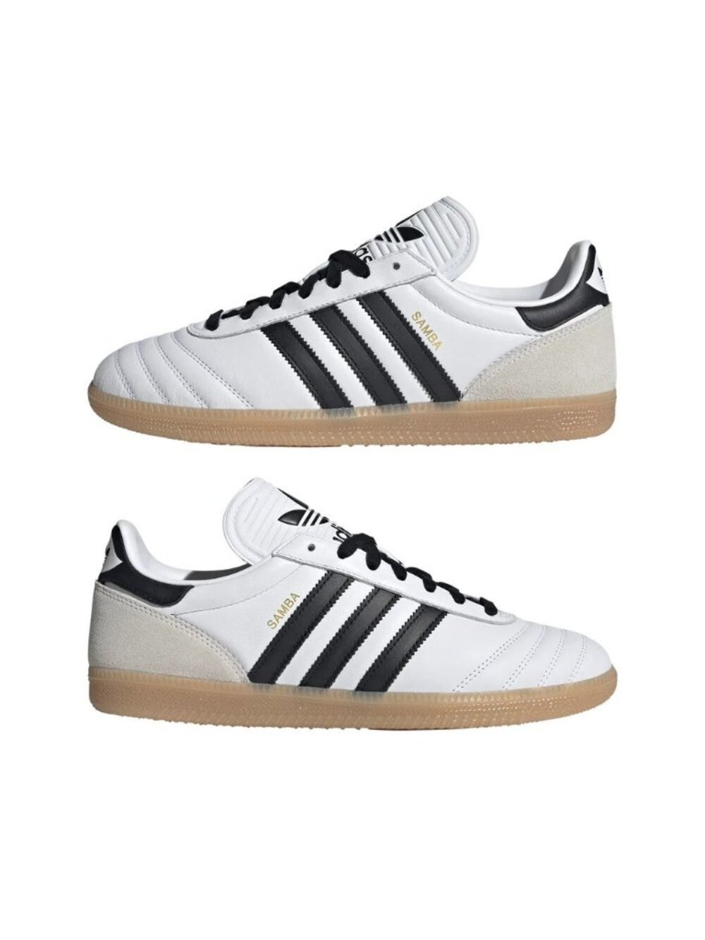 adidas Originals Samba JP Unisex Sneakers White Black Cream JQ9055 NEW